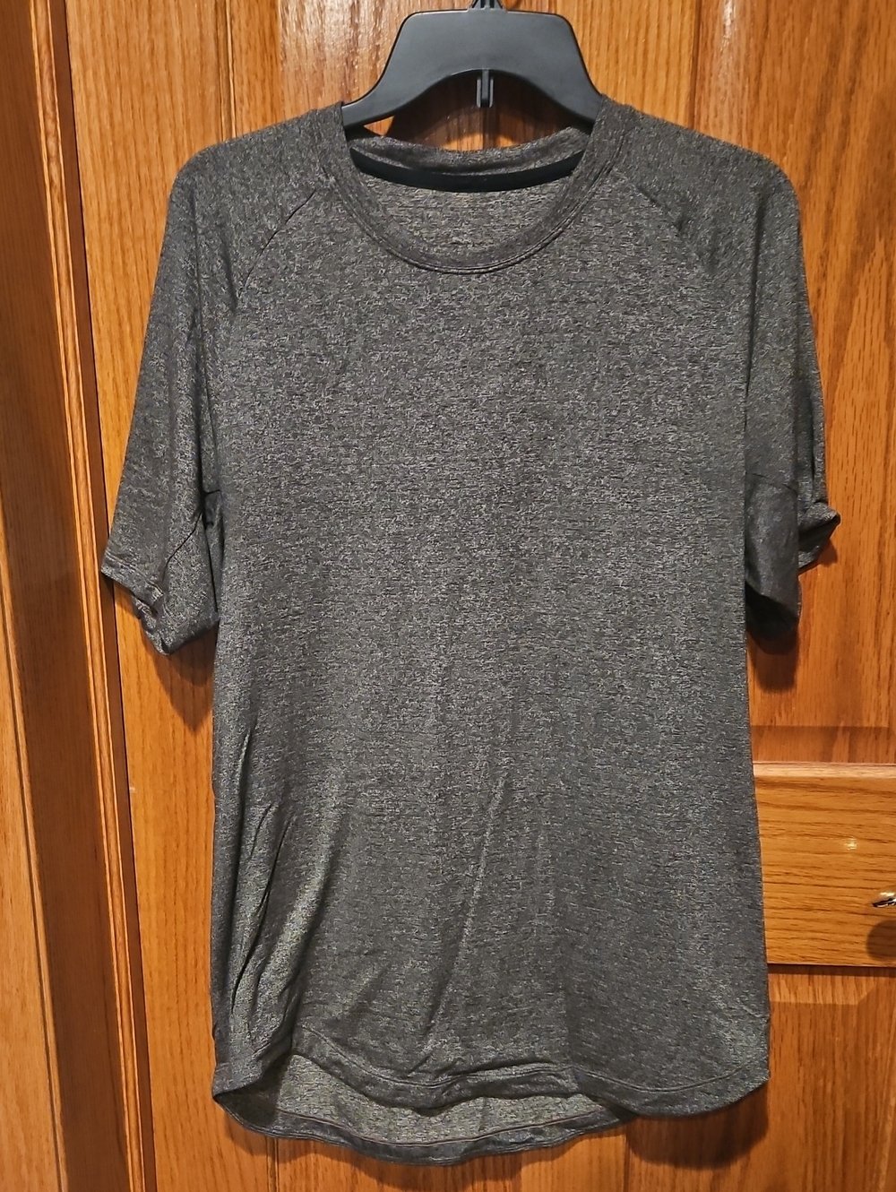 lululemon athletica Charcoal Grey Short Sleeve Crew Shirt